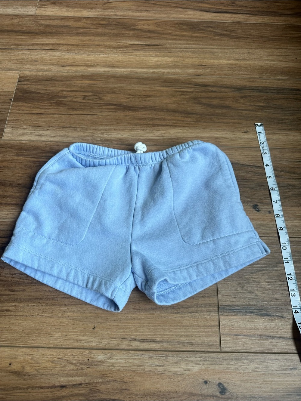art class Light Blue Elastic Waist Fleece Athletic Shorts